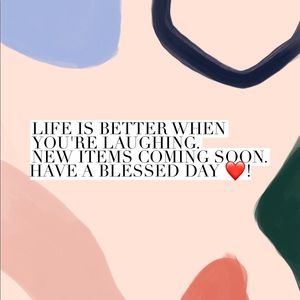 New items coming soon.